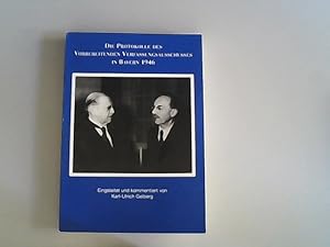 Seller image for Die Protokolle des Vorbereitenden Verfassungsausschusses in Bayern 1946. Institut fr Bayerische Geschichte. Eingeleitet und kommentiert von Karl-Ulrich Gelberg / Quellentexte zur bayerischen Geschichte ; Bd. 3 for sale by Antiquariat Bookfarm