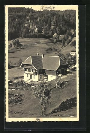 Ansichtskarte Todtmoos-Rütte, Blick auf das Kinderheim Bergkranz