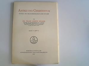 Immagine del venditore per Antike und Christentum : kultur- und religionsgeschichtliche Studien. Band V: Heft 3. venduto da Antiquariat Bookfarm