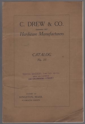 Seller image for C. Drew & Company. Catalogue and Price List No. 35 for sale by Between the Covers-Rare Books, Inc. ABAA