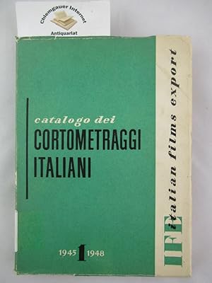 Ccatalogo dei Cortometraggi Italiani. 1945-1948. Text in Italienisch - Englisch - Französisch.