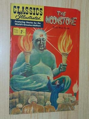 Classics Illustrated #102. The Moonstone Aust/UK Edition 2 shillings , HRN 129, Good/Very Good 3....
