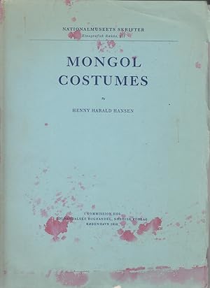 Seller image for Mongol costumes. for sale by Allguer Online Antiquariat