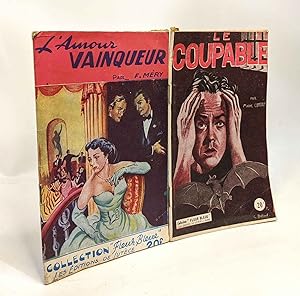 Imagen del vendedor de 2 livres collection Fleur Bleue: Le coupable + L'amour vainqueur a la venta por crealivres