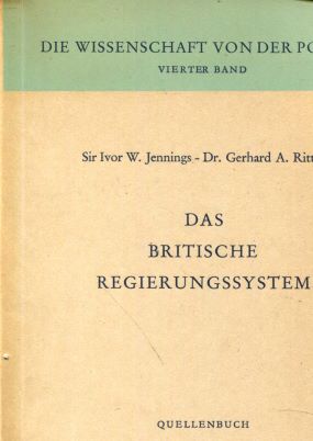 Bild des Verkufers fr Das britische Regierungssystem. Quellenbuch zum Verkauf von Gabis Bcherlager