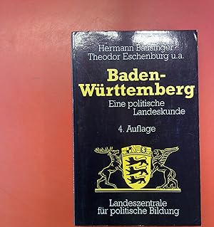 Seller image for Baden-Wrttemberg - Eine politische Landeskunde, 4. Auflage for sale by biblion2