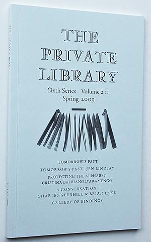 The Private Library Sixth Series Volume 2:1