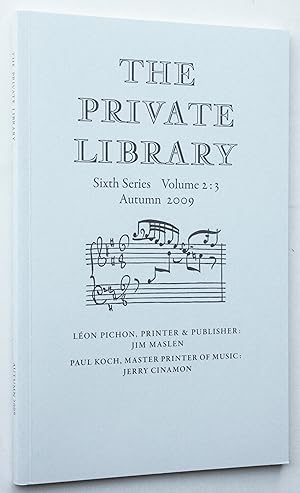 The Private Library Sixth Series Volume 2:3