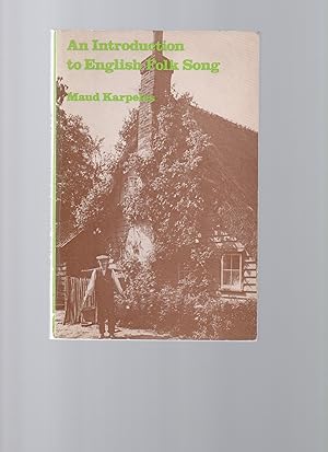 Seller image for An Introduction to English Folk Song. for sale by VJ Books