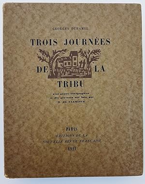 Bild des Verkufers fr Trois journes de la tribu zum Verkauf von La Basse Fontaine