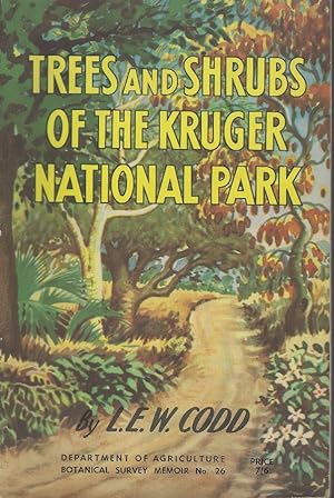 Image du vendeur pour Trees and Shrubs of the Kruger National Park (Botanical Survey Memoir Number 26) mis en vente par Mike Park Ltd