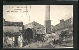 Image du vendeur pour Carte postale Saint-Laurs, Puits Saint-Laurent - La Machinerie mis en vente par Bartko-Reher