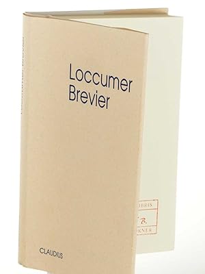 Bild des Verkufers fr Loccumer Brevier. 4., durchges. Aufl. zum Verkauf von Antiquariat Lehmann-Dronke