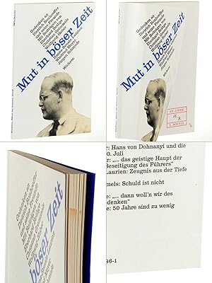 Bild des Verkufers fr Mut in bser Zeit. Gedenken an Dietrich Bonhoeffer und seine Freunde. zum Verkauf von Antiquariat Lehmann-Dronke
