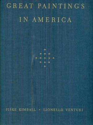 Imagen del vendedor de Great paintings in America a la venta por Miliardi di Parole