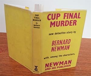 Imagen del vendedor de Cup Final Murder - UK 1st EDITION, 1st PRINTING a la venta por PJ Books