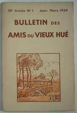 Seller image for Bulletin des Amis du Vieux Hu, 26me anne, n1, janv.-mars 1939, for sale by LIBRAIRIE L'OPIOMANE