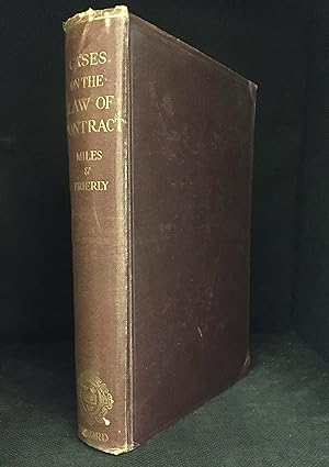 Imagen del vendedor de Cases Illustrating General Principles of the Law of Contract a la venta por Burton Lysecki Books, ABAC/ILAB