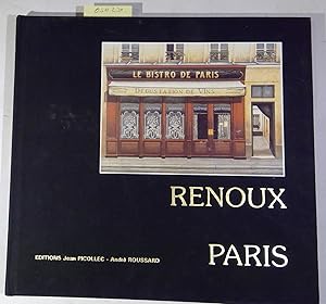 Image du vendeur pour Andre Renoux : Paris mis en vente par Antiquariat Trger