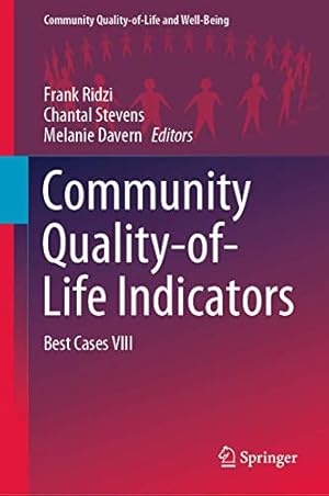 Immagine del venditore per Community Quality-of-Life Indicators: Best Cases VIII (Community Quality-of-Life and Well-Being) [Hardcover ] venduto da booksXpress