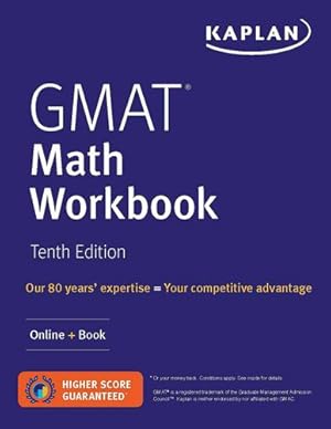 Seller image for GMAT Math Workbook (Kaplan Test Prep) by Kaplan Test Prep [Paperback ] for sale by booksXpress