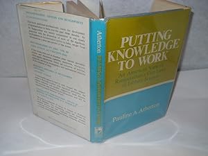 Imagen del vendedor de Putting Knowledge to Work: an American view of Ranganathan's five laws of library science a la venta por Gil's Book Loft