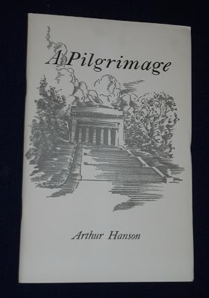 Seller image for A Pilgrimage (A Swedish-American on Abraham Lincoln) for sale by Pensees Bookshop