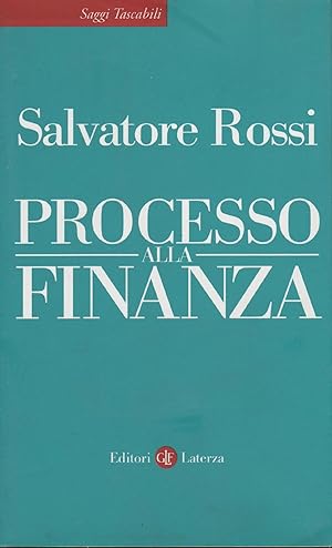 Bild des Verkufers fr Processo alla finanza zum Verkauf von MULTI BOOK