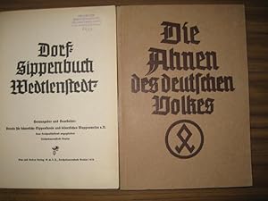 Imagen del vendedor de Dorf-Sippenbuch Wedtlenstedt. (= Die Ahnen des deutschen Volkes.) a la venta por Antiquariat Carl Wegner