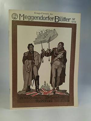 Bild des Verkufers fr Meggendorfer - Bltter, Nr. 1248 vom 26. November 1914 zum Verkauf von ANTIQUARIAT Franke BRUDDENBOOKS