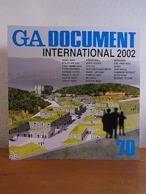 Bild des Verkufers fr GA - Global Architecture Document 70. International 2002 [English - Japanese] zum Verkauf von Antiquariat Weber