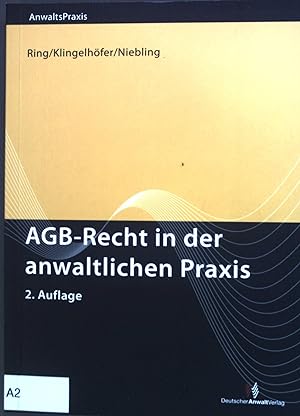 Seller image for AGB-Recht in der anwaltlichen Praxis. AnwaltsPraxis for sale by books4less (Versandantiquariat Petra Gros GmbH & Co. KG)