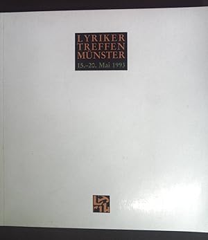 Seller image for Lyriker Treffen Mnster 15.-20.Mai 1993. for sale by books4less (Versandantiquariat Petra Gros GmbH & Co. KG)