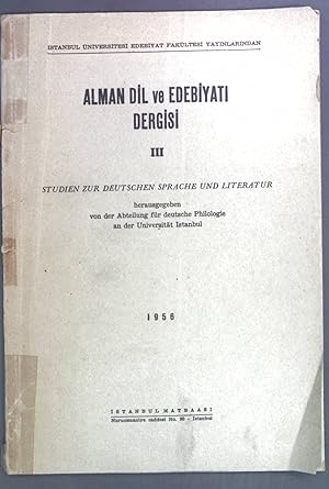 Seller image for Die Trkei im Spiegel der deutschen Dichtung. - in: Alman Dil ve Edebiyati Dergisi III. Studien zur deutschen Sprache und Literatur. for sale by books4less (Versandantiquariat Petra Gros GmbH & Co. KG)