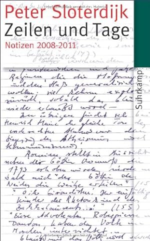 Seller image for Zeilen und Tage: Notizen 2008-2011 (suhrkamp taschenbuch) for sale by NEPO UG