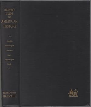 Bild des Verkufers fr Harvard Guide to American History zum Verkauf von Between the Covers-Rare Books, Inc. ABAA