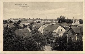 Bild des Verkufers fr Ansichtskarte / Postkarte Arnsdorf im Kreis Bautzen, Gesamtansicht, Blick ber die Dcher der Stadt zum Verkauf von akpool GmbH