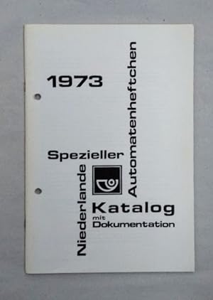 Spezieller Katalog mit Dokumentation: Automatenheftchen: Niederlande. 1973.