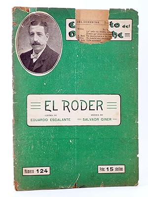 EL CUENTO DEL DUMENCHE 124. EL RODER (Eduardo Escalante) Carceller, 1916