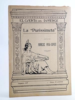 EL CUENTO DEL DUMENGE DUMENCHE 365. LA PURISSIMETA (Maximiliano Tous) Carceller, 1921