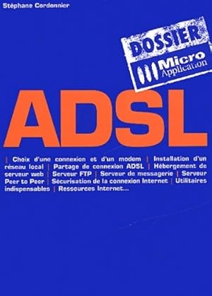 ADSL - Stéphane Cordonnier