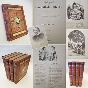 Shakespeare`s Sämmtliche Werke. Eingeleitet und übersetzt von A. W. Schlegel, Fr. Bodenstedt, N. ...