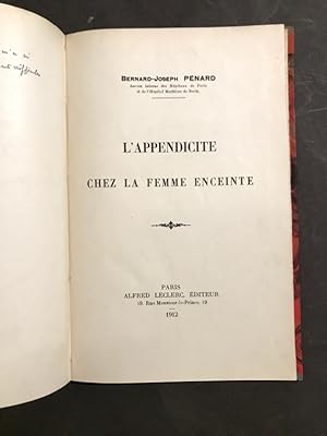 [Thèse]. L'appendicite chez la femme enceinte.