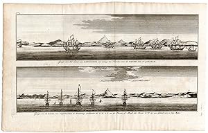 Antique Print-COASTAL VIEWS-PUERTO SAN JULIAN-P.3-PATAGONIA-ARGENTINA-Anson-1765
