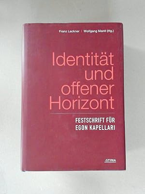 Bild des Verkufers fr Identitt und offener Horizont Festschrift fr Egon Kapellari zum Verkauf von avelibro OHG