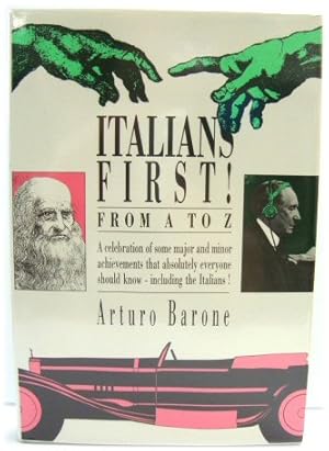 Bild des Verkufers fr Italians First: From A.to Z. zum Verkauf von PsychoBabel & Skoob Books