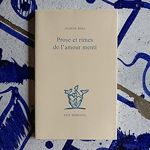 Prose et rimes de l'amour menti