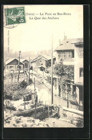 Carte postale Rives-sur-Fure, Le Quai des Ateliers