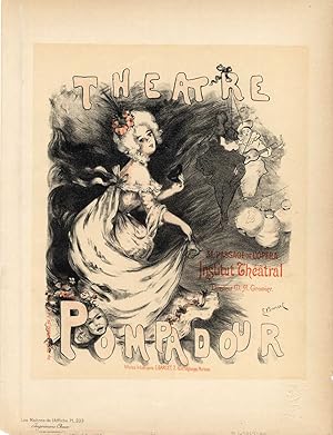 Antique Poster-MAITRES AFFICHE-PL 203-Barcet-1895