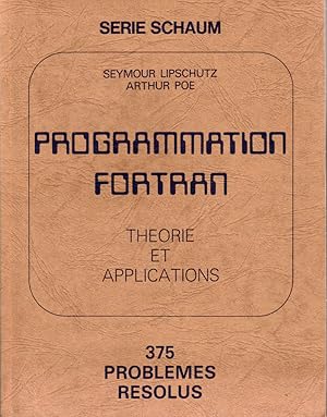 Imagen del vendedor de Programmation fortran. Thorie et applications. 375 problmes rsolus a la venta por L'ivre d'Histoires